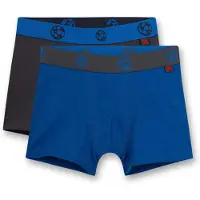 Sanetta Onderbroek blauw / grijs / zwart