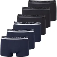 Schiesser Boxershorts navy / grijs / zwart / wit