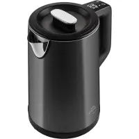 Eta Waterketel - - 459790000 - 2200 W - 1,5 L - RVS - Zwart