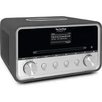 Technisat DIGITRADIO 586 - DAB+ Hybride Radio - CD-speler Bluetooth Spotify - Grijs/Zilver