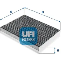 Ufi 54.289.00 Interieurfilter