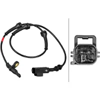 Hella 6PU 358 217-081 Wielsnelheidssensor (ABS)