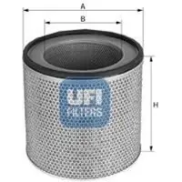 Ufi 27.026.00 Luchtfilter