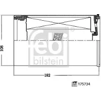 FEBI BILSTEIN 175734 Brandstoffilter