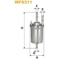 WIX FILTERS WF8311 Brandstoffilter