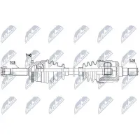 NTY NPW-HY-549 Aandrijfas
