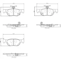 Brembo Remblokkenset, schijfrem P 49 064