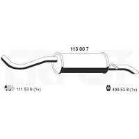 ERNST 113007 Einddemper