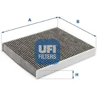 Ufi 54.314.00 Interieurfilter
