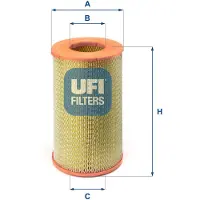 Ufi 27.800.00 Luchtfilter