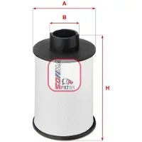 Sofima Brandstoffilter S 6H2O NE