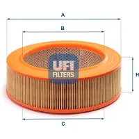 Ufi 30.843.01 Luchtfilter