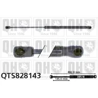 Quinton Hazell QTS828143 Gasveer motorkap
