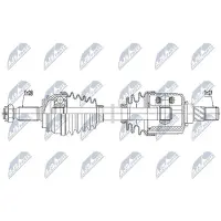 NTY NPW-MS-073 Aandrijfas