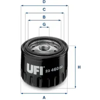 Ufi 23.460.00 Oliefilter