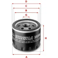 Sofima S 0110 R Oliefilter