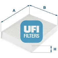 Ufi 53.299.00 Interieurfilter