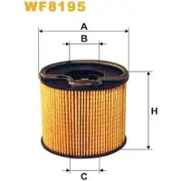 WIX FILTERS WF8195 Brandstoffilter