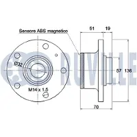 RUVILLE 925302 Stabilisatorstang