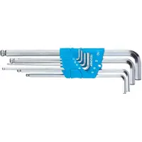 Gedore 1523988 Inbus Haakse schroevendraaierset 2 mm, 2.5 mm, 3 mm, 4 mm, 5 mm, 6 mm, 8 mm, 10 mm 8-delig