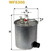 WIX FILTERS WF8306 Brandstoffilter