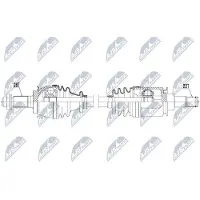 NTY NPW-BM-119 Aandrijfas