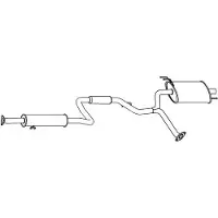 VEGAZ HOS-242 Einddemper