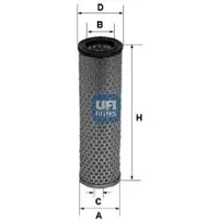 Ufi 27.157.00 Luchtfilter