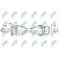 NTY NPW-KA-400 Aandrijfas