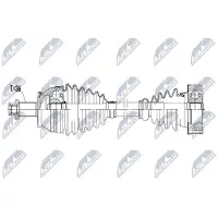 NTY NPW-WW-143 Aandrijfas