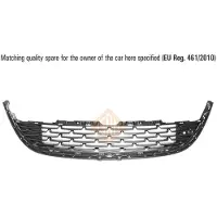 ISAM 0742710 Ventilatiegrille, bumper