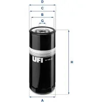Ufi 23.144.02 Oliefilter