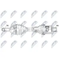 NTY NPW-BM-135 Aandrijfas