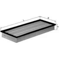 MAHLE ORIGINAL LX 1151 Luchtfilter