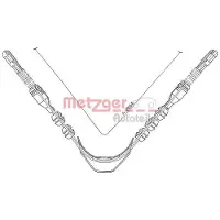 METZGER 11.573 Handremkabel