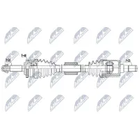 NTY NPW-HY-553 Aandrijfas