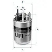 Ufi 24.080.01 Brandstoffilter