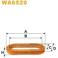 WIX FILTERS WA6520 Luchtfilter