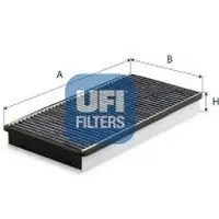 Ufi 54.389.00 Interieurfilter