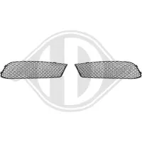 Diederichs ZUB00329 Ventilatiegrille, bumper
