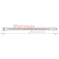 METZGER 4110934 Remslang
