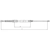 Textar 44044700 Handremkabel