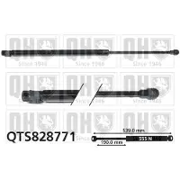 Quinton Hazell QTS828771 Gasveer achterklep