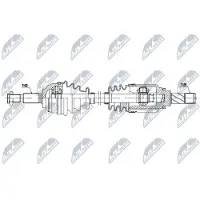 NTY NPW-RE-063 Aandrijfas