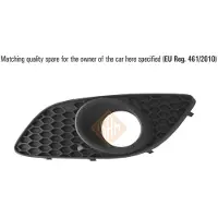 ISAM 0732719 Ventilatiegrille, bumper