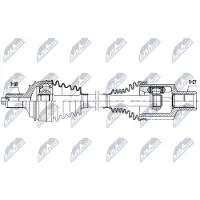 NTY NPW-ME-146 Aandrijfas
