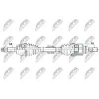NTY NPW-NS-144 Aandrijfas