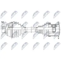 NTY NPW-AU-036 Aandrijfas