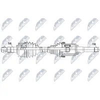 NTY NPW-PL-101 Aandrijfas
