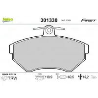 Valeo 301330 Remblokken